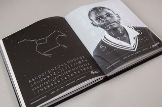 The 200 'Fonts For The Future' are also showcased in book form