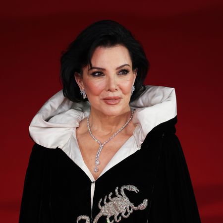 Kris Jenner attends the "All's Fair" screening during the 21st Rome Film Festival on October 24, 2026 wearing Elizabeth Taylor's scorpion robe