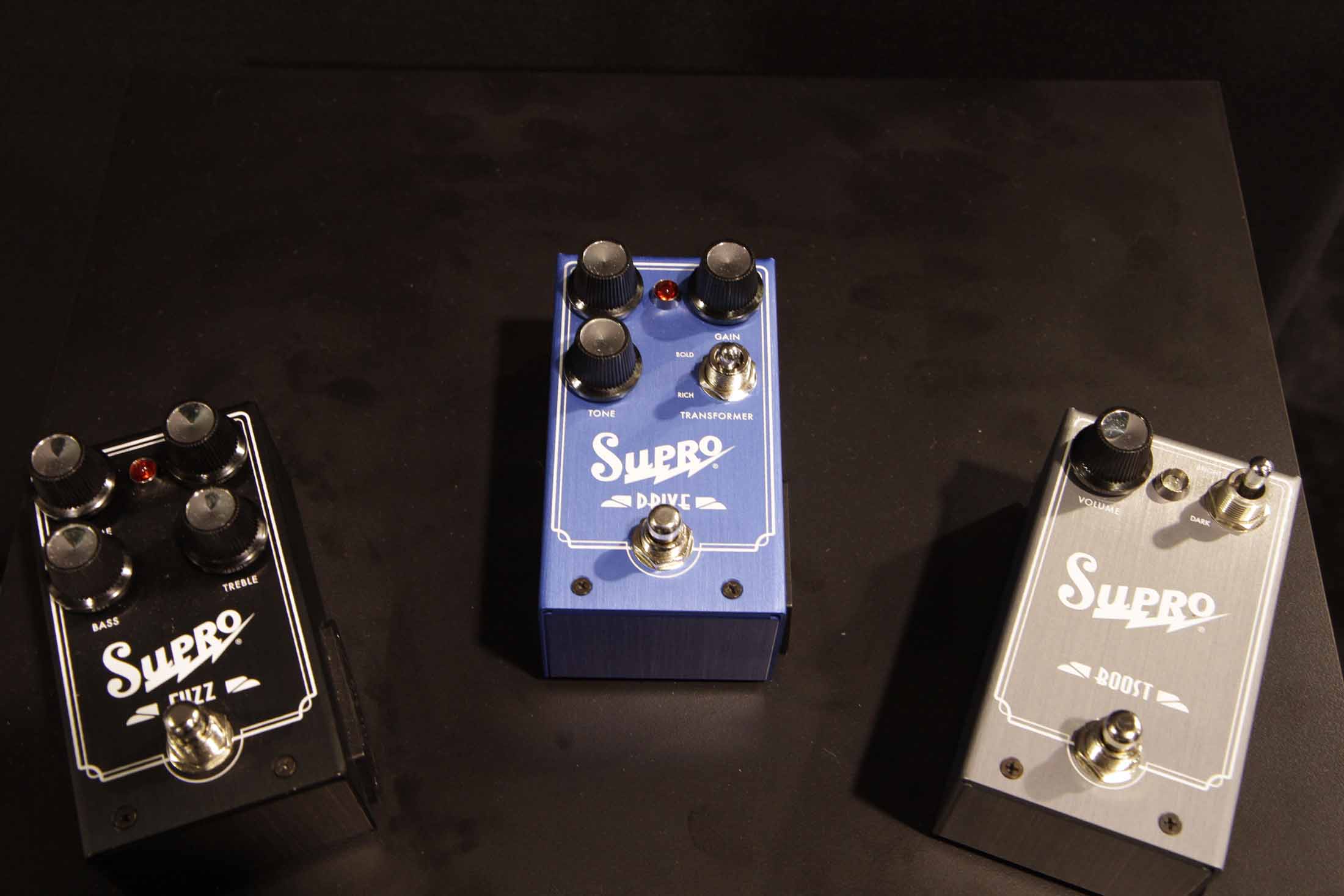 Supro pedals