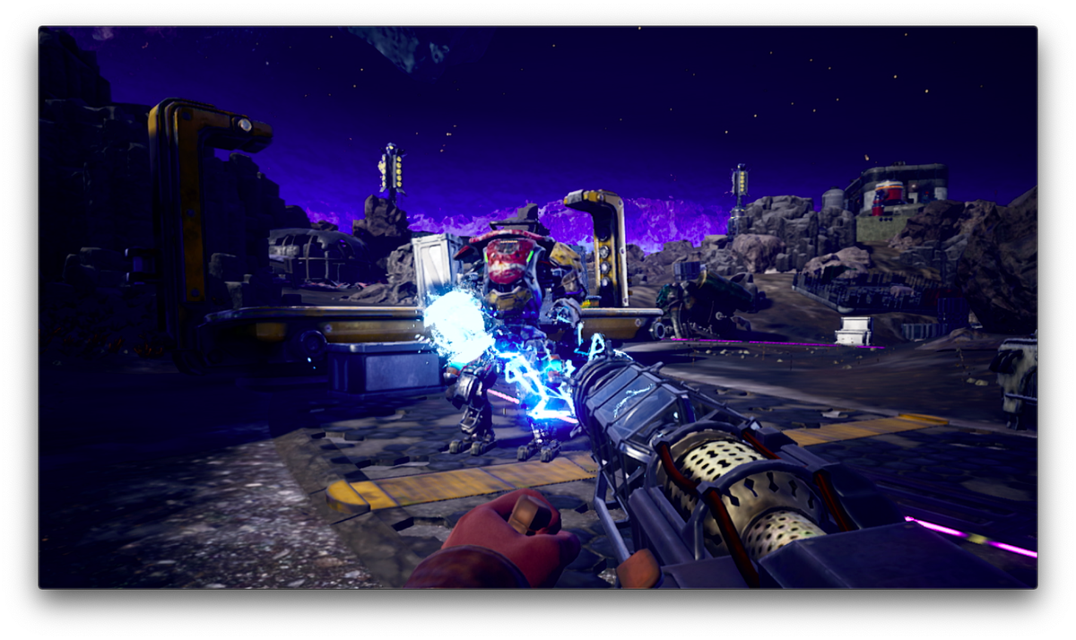 The Outer Worlds Weapon Gameplay
