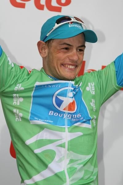 Steve Chainel (Bbox Bouygues Telecom) took the points classification on stage 1