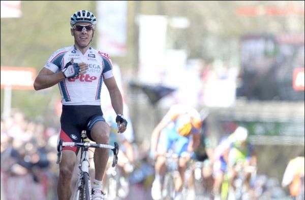 Gilbert (Omega-Pharma Lotto) won the race in 2010