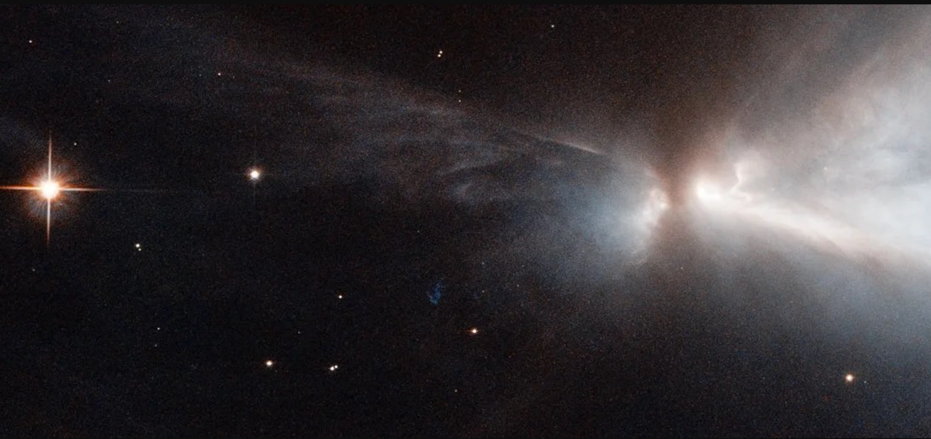 The Hubble Space Telescope images a star forming in Chamaeleon I