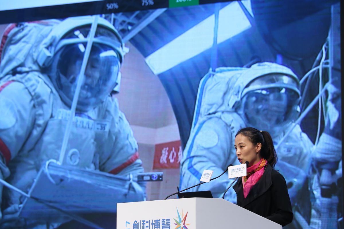 With 1st space station launch this spring, Chinese astronauts are training for flight