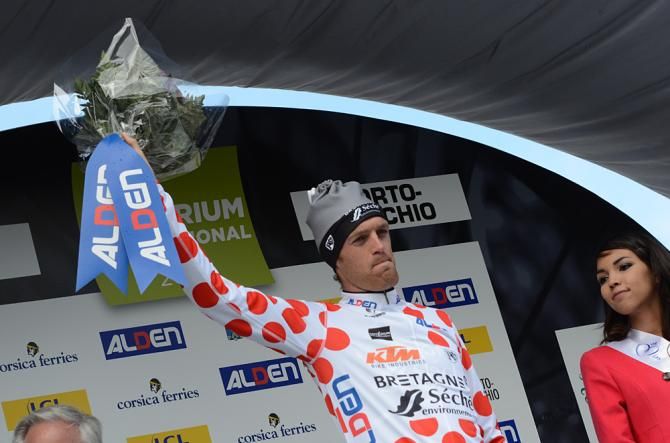 Arnaud Gerard took the mountains classification jersey
