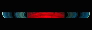 Saturn Rings Cassini Infrared Photo