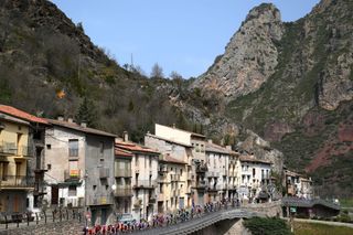 Stage 4 of the Volta a Catalunya descended from the Pyrenees
