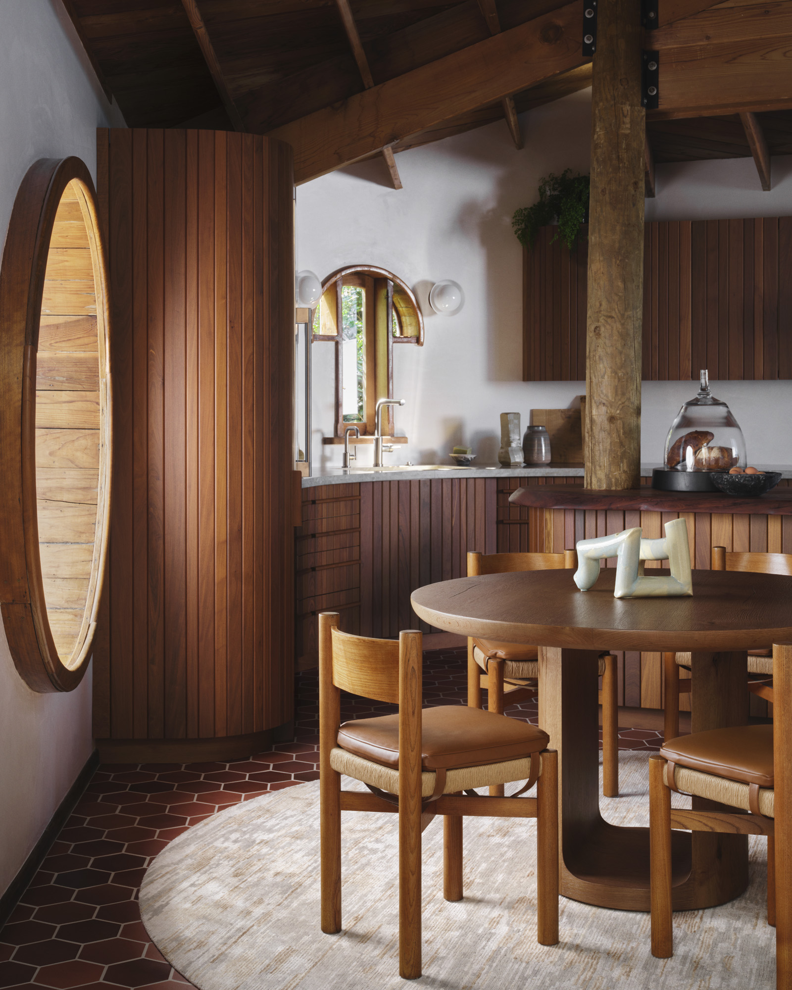 renovated timber structure Mickey Muennig house