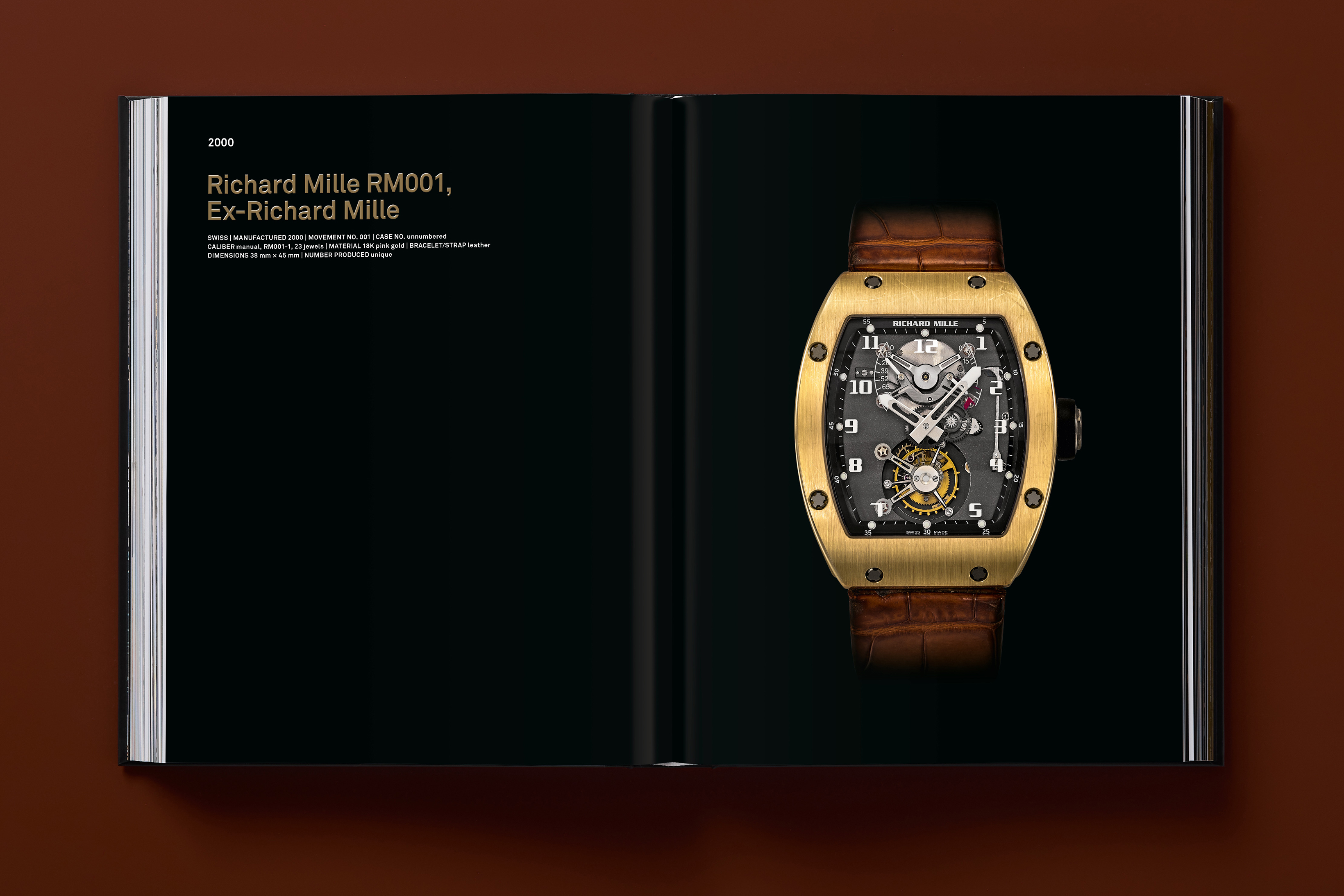 watch imagery in a glossy Taschen book