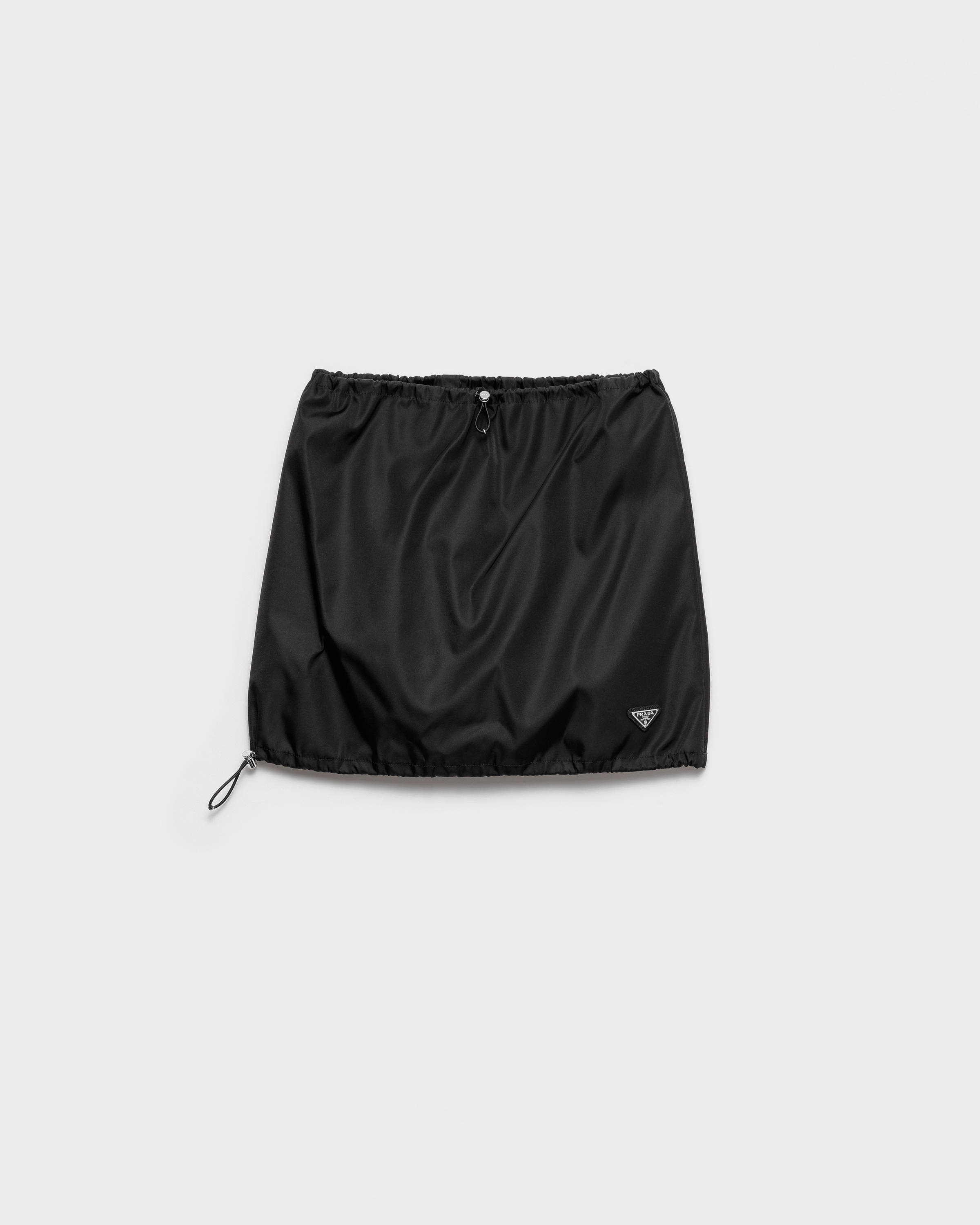 Re-Nylon Miniskirt Black