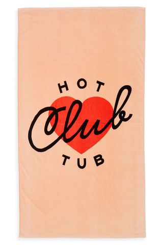 Hot Tub Club beach towel, £34, ban.do at AMARA