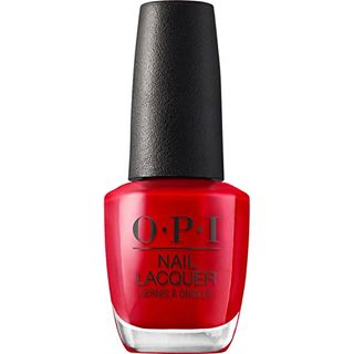 Opi Nail Lacquer, Big Apple Red, Red Nail Polish, 0.5 Fl Oz