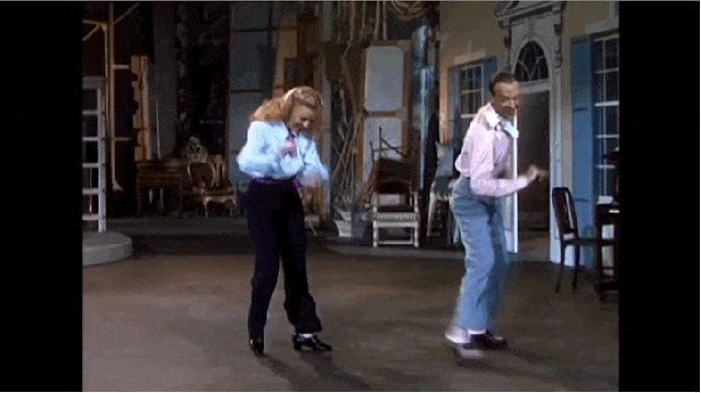 Fred Astaire dancing gif