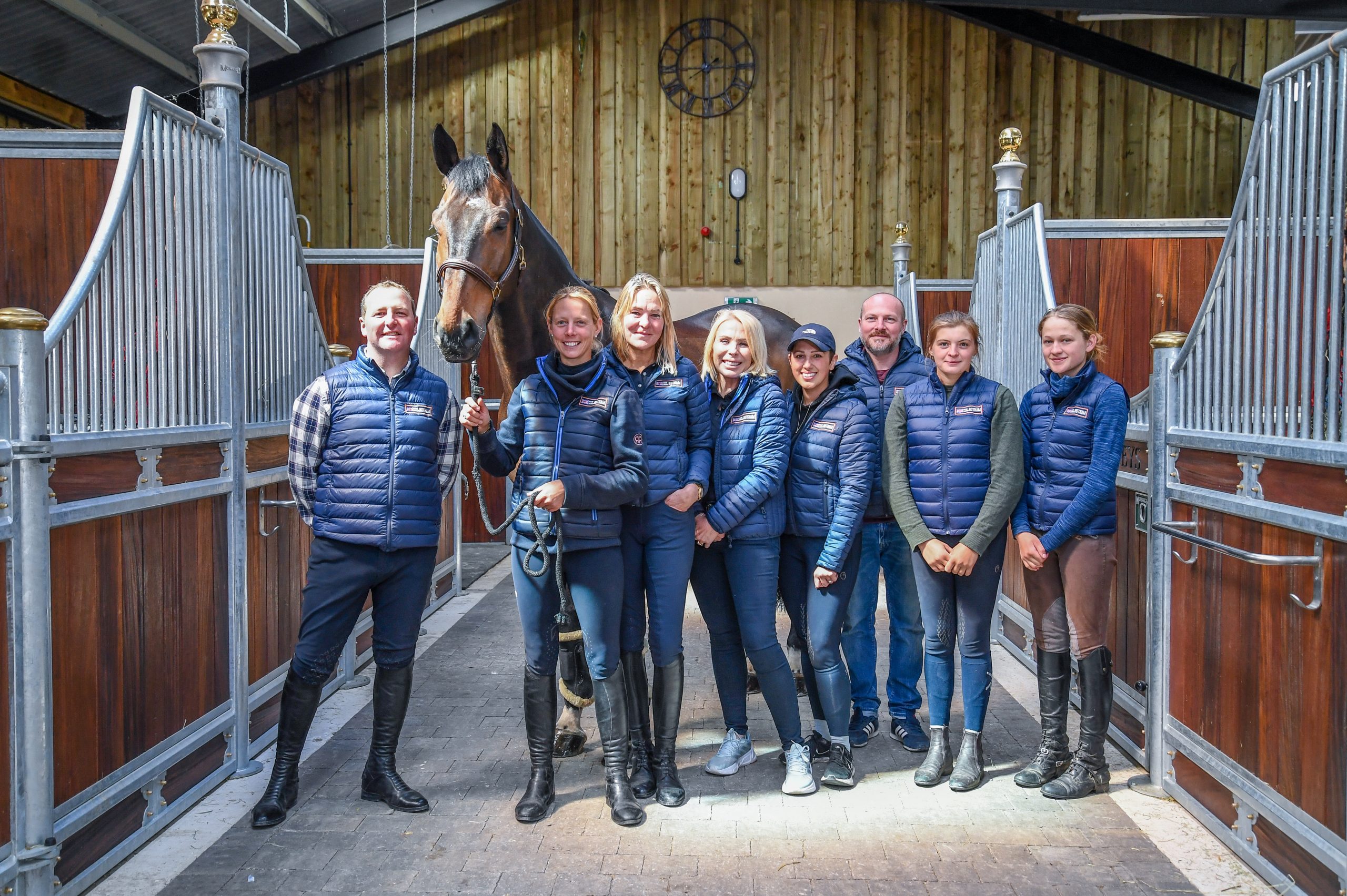 Team Botham at home