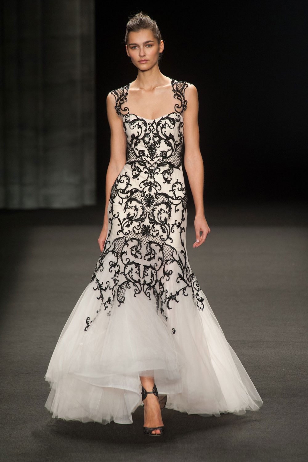 Monique Lhuillier AW14 Show At New York Fashion Week