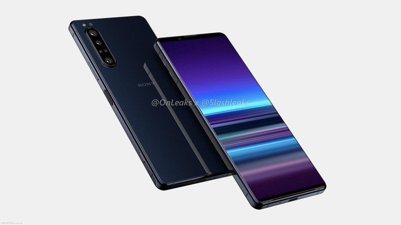 Sony Xperia 5 CAD-Based Render