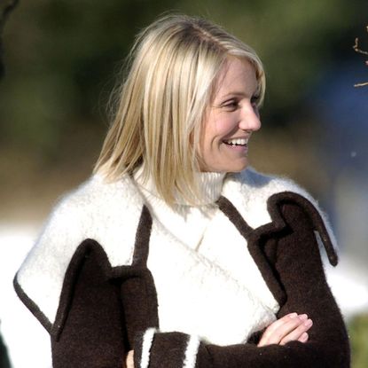 Cameron Diaz filming The Holiday