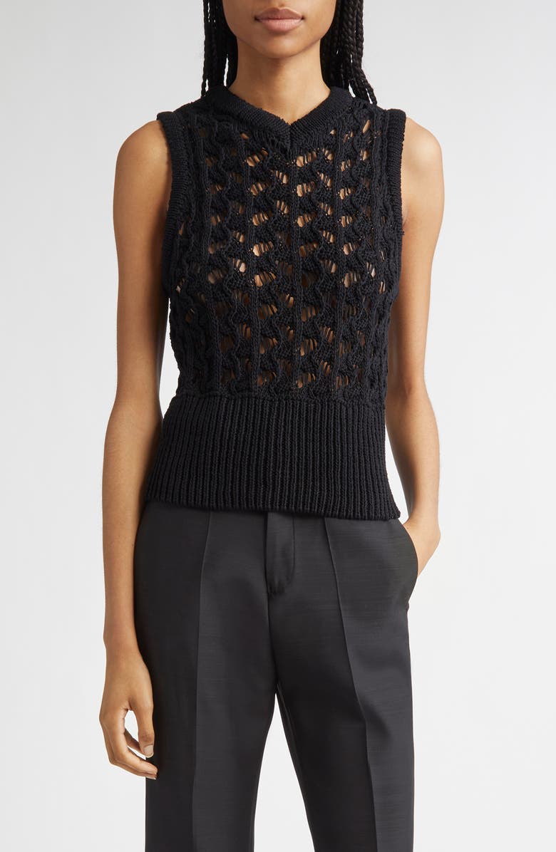 Vica Organic Cotton Sweater Vest