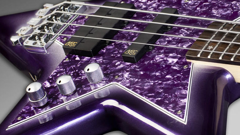 Special Purple Bootsy Finish Pickguard
