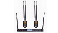 The RF PA Extension Kit, composed of one rack-mount transmitter and two compact receivers.