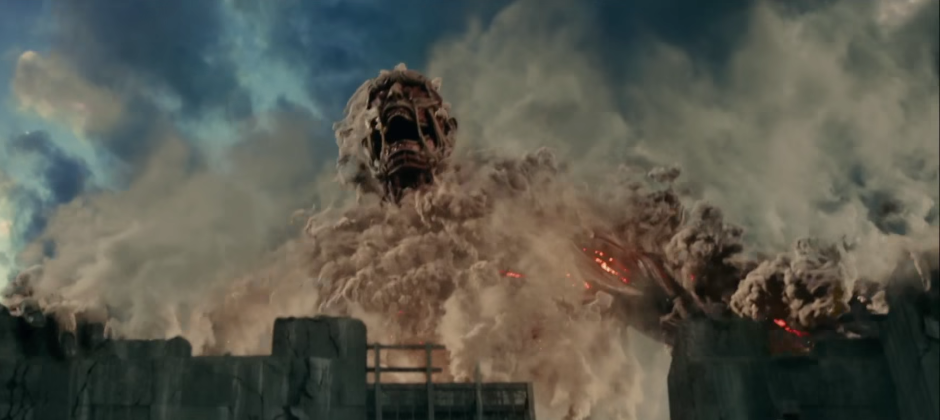 Attack on Titan live-action trailer feels like a modern-day Godzilla horror flick