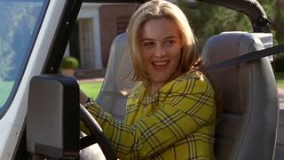Cher drives a Jeep in Clueless