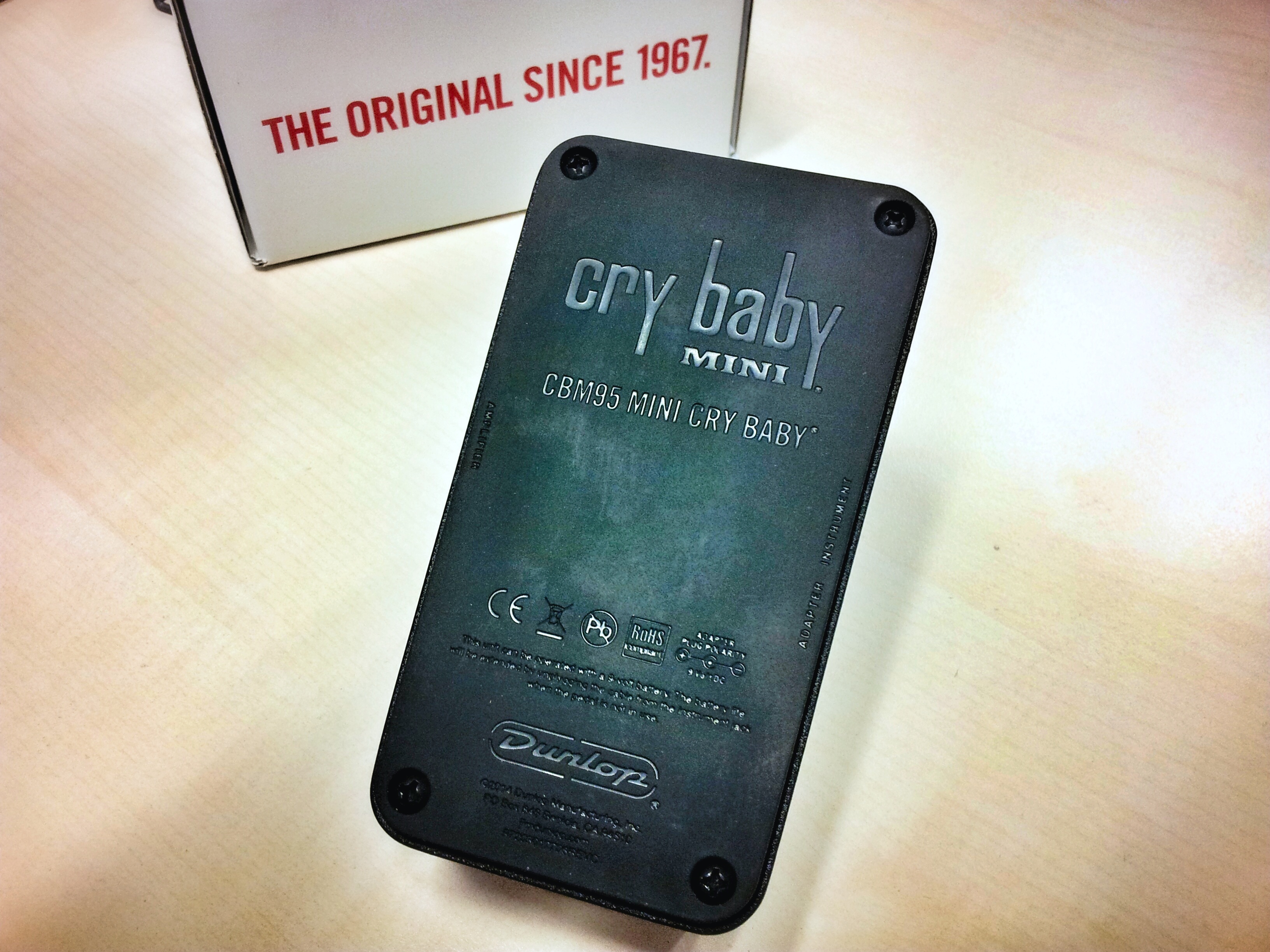 Dunlop Cry Baby Mini Wah CBM95