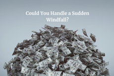 A pile of 100 dollar bills 