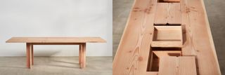 Douglas fir table