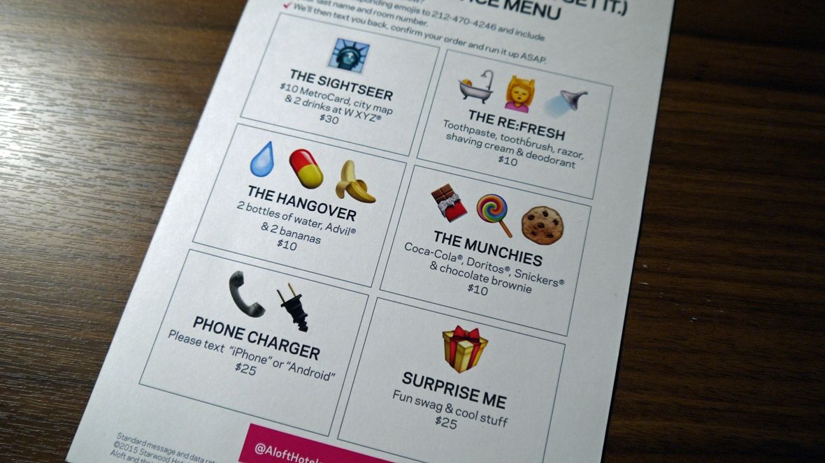 A day in the life of emoji room service T3