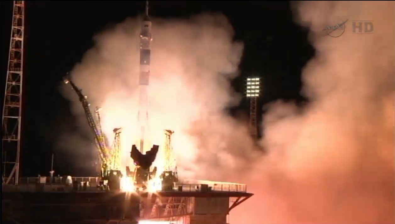 Expedition 35 Launches to International Space Station