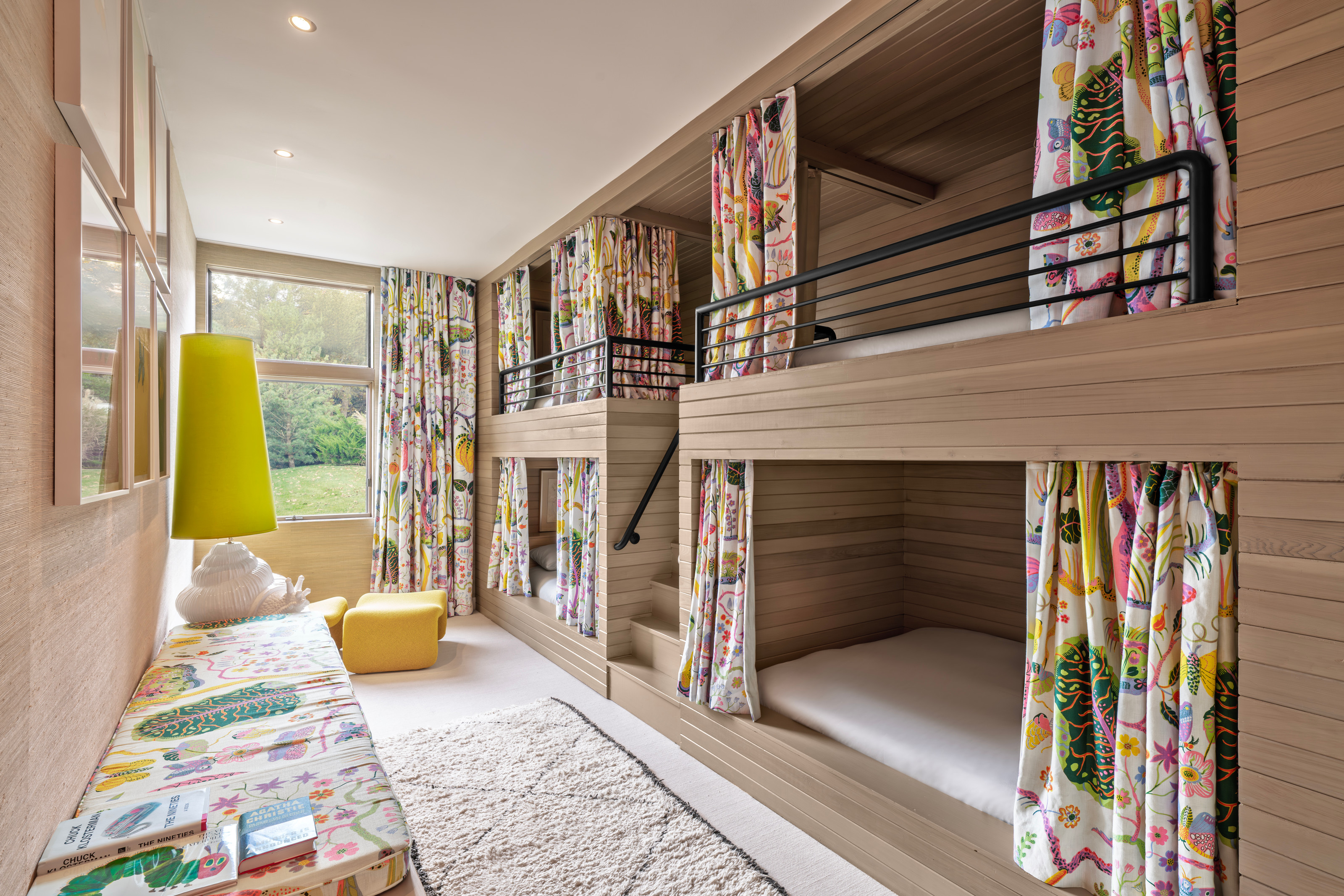 Children's bedroom at the Osofsky House