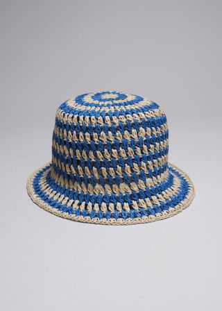 Crochet Straw Hat