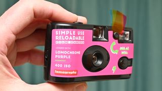 Lomography Simple Use Reloadable Film Camera LomoChrome Purple