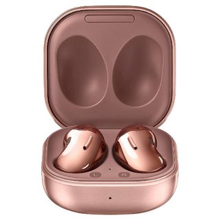 Samsung Galaxy Buds Live wireless earbuds in rose gold 