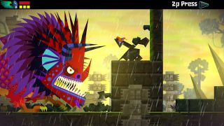 Best PS Vita games - a screenshot of Guacamelee!