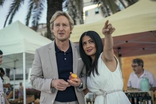 Bliss on Amazon Prime starring Owen Wilson and Salma Hayek