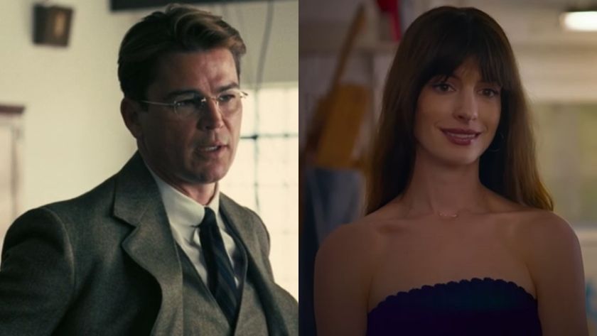 From left to right: Josh Hatnett in Oppenheimer and Anne Hathaway in The Idea of You.