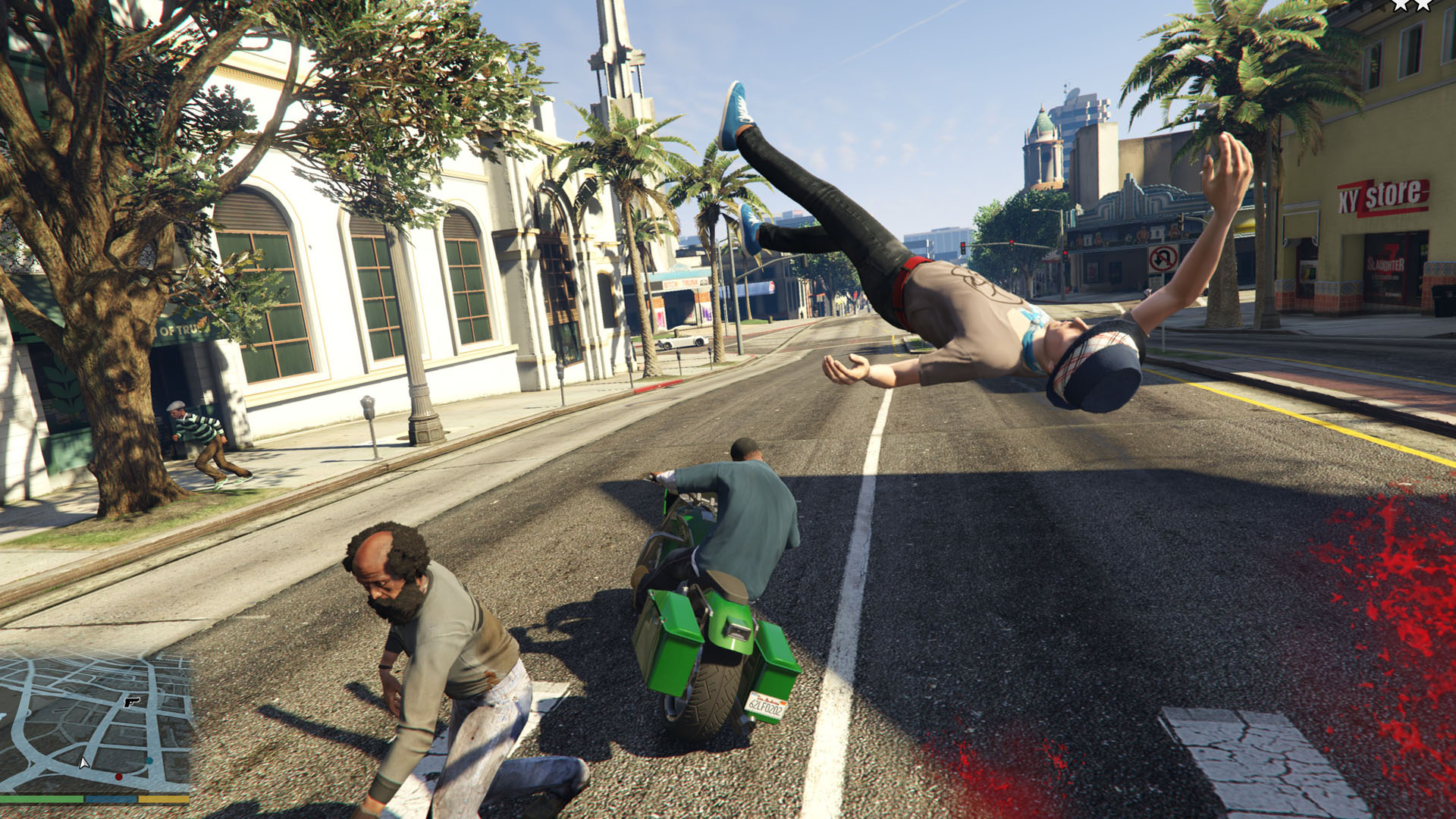 Trying to survive GTA 5's campaign amid the absurdity of the Chaos Mod | PC  Gamer