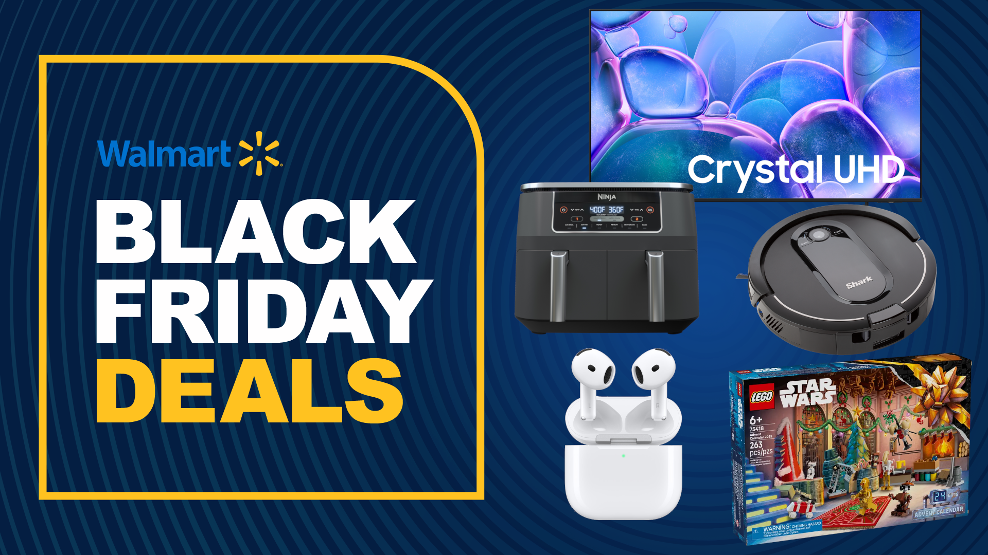 75 penawaran Walmart Black Friday yang saya tambahkan ke keranjang saya – AirPods, Lego, TV murah, PS5, penggorengan udara, dan banyak lagi
