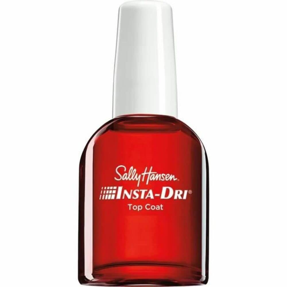 Sally Hansen Insta-Dri&amp;reg;, Clear Top Coat, Quick Dry, Long Lasting, Streak-Free Shine, Clear Nail Polish