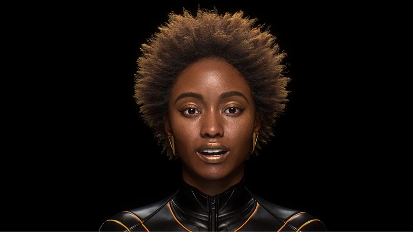 An example of a character facial animation created with Nvidia Audio2Face-3D 