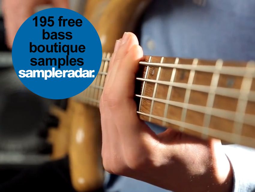 SampleRadar 195 free bass boutique samples MusicRadar
