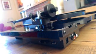 Adding a counter-weight to the tone arm is a simple task