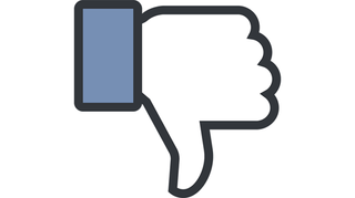 Artist's impression of what a Facebook dislike would look like. Hurts, doesn't it?