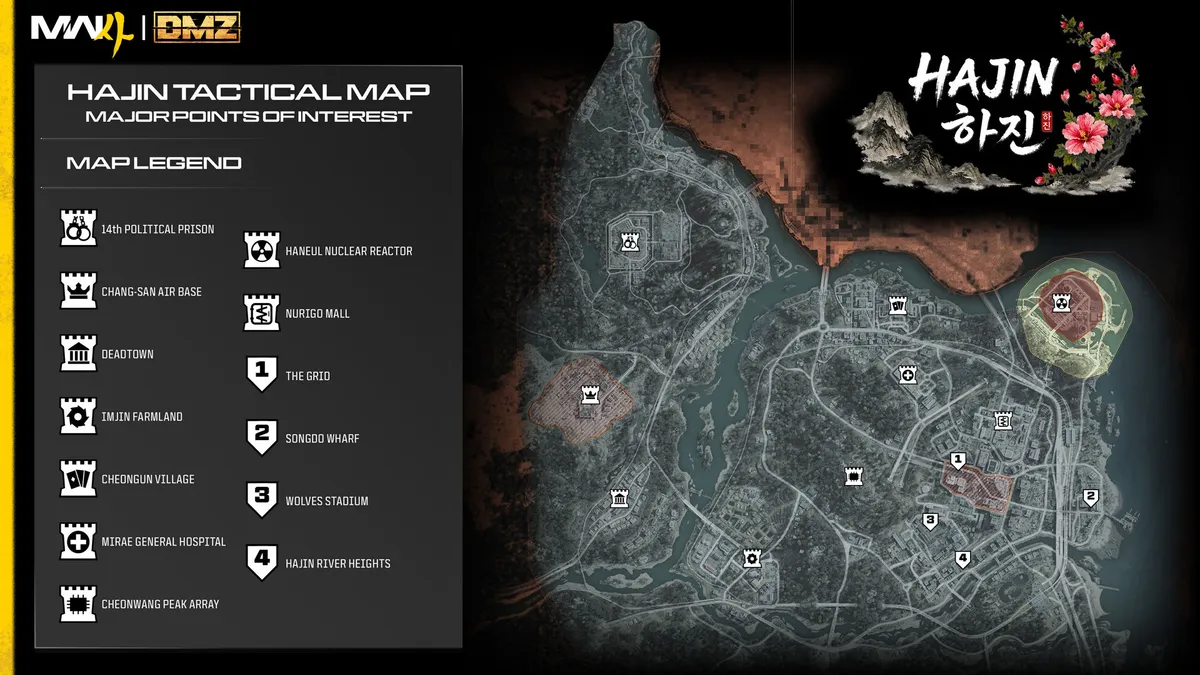 Карта Хаджин в режиме DMZ Call of Duty Modern Warfare 4