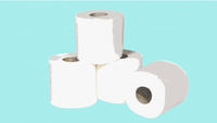   Tallest toilet paper tower in 30 seconds