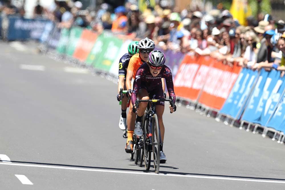 The break of the race
