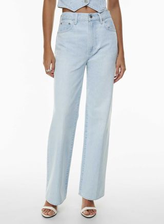 aritzia, the farrah hi-rise wide jean