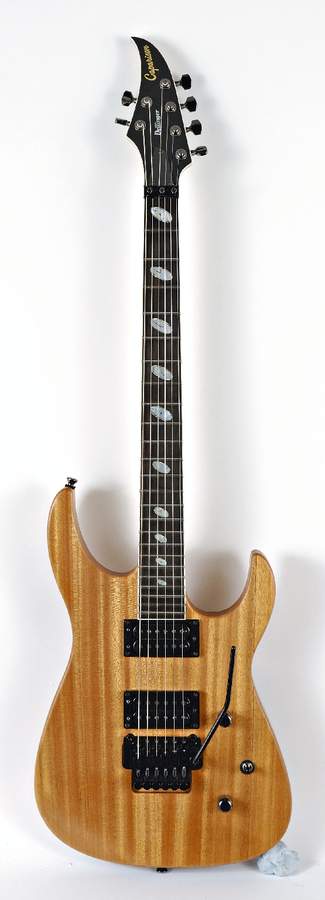 The Dellinger II blends the cutting-edge Caparison design with a more vintage feel